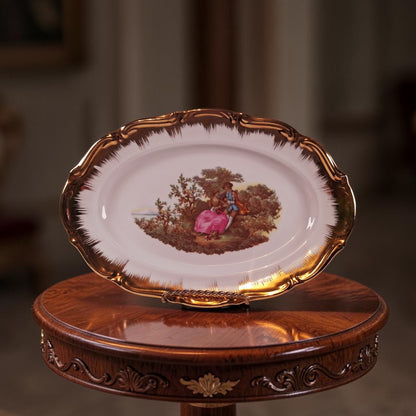 Vintage Italian Vizavi Limoge Platter