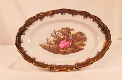 Vintage Italian Vizavi Limoge Platter