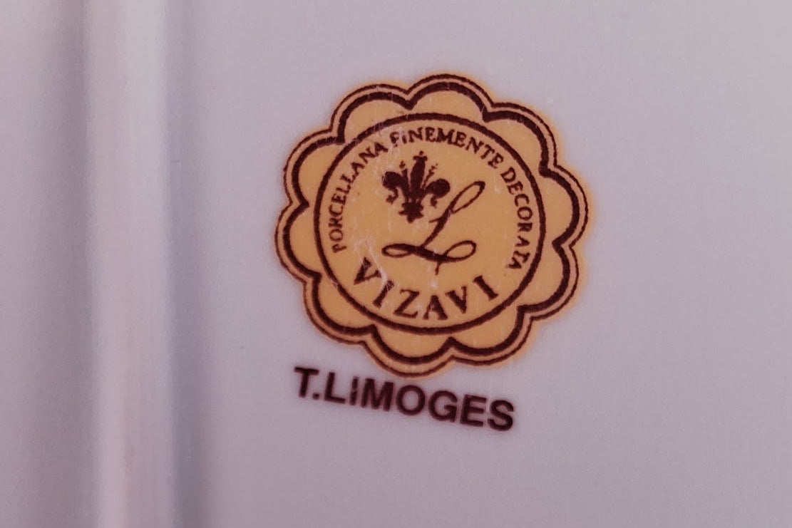 Vintage Italian Vizavi Limoge Platter