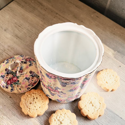 Vintage English Chintz Jar from Royal Cotswolds by Godinger, Love it!