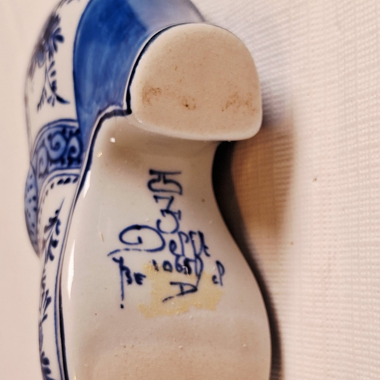 Authentic Royal Delft Vintage High-Heel