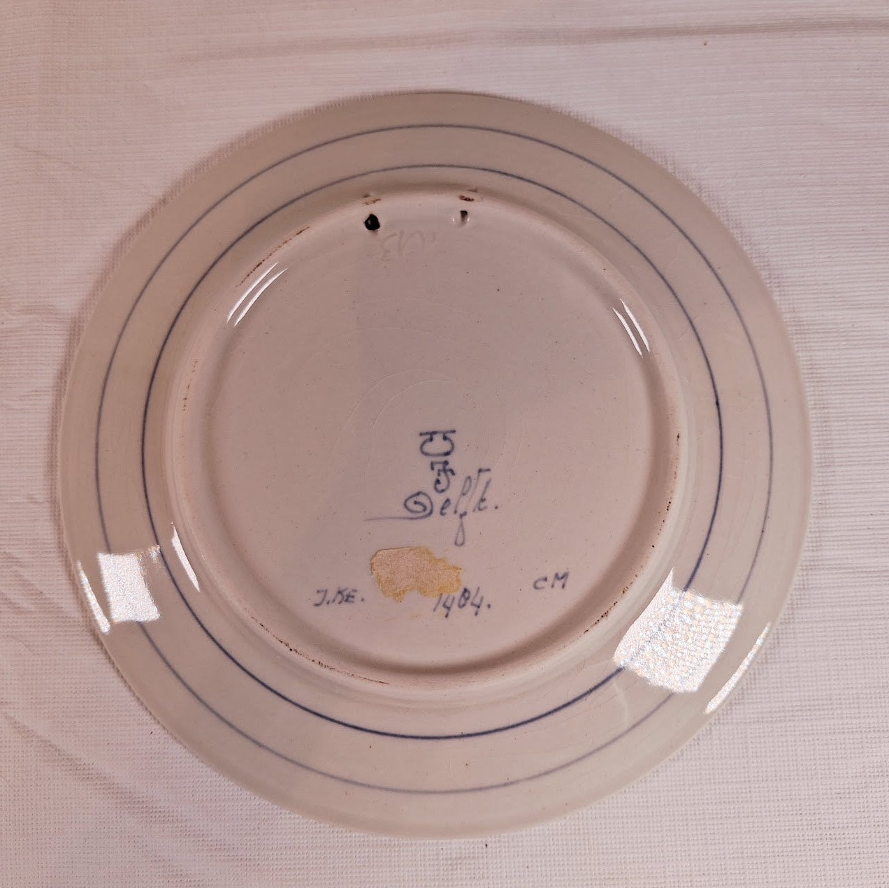 Authentic Royal Delft Sail Boat Plate, Just Beautiful