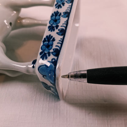 Authentic Royal Delft Cow, Stunning!!
