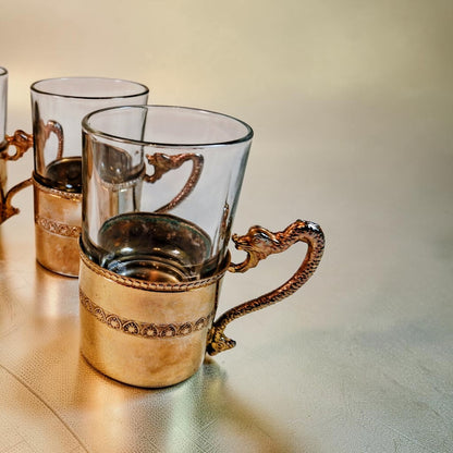 Vintage Espresso Glasses made in Italy