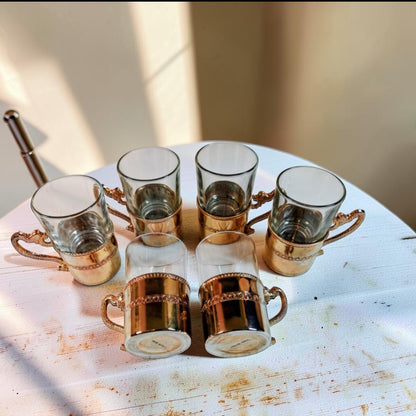 Vintage Espresso Glasses made in Italy