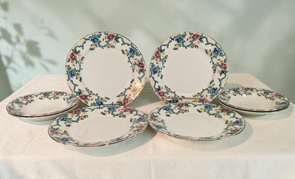 Vintage Royal Cauldon 8 piece Dinner Set, Very Nice!!
