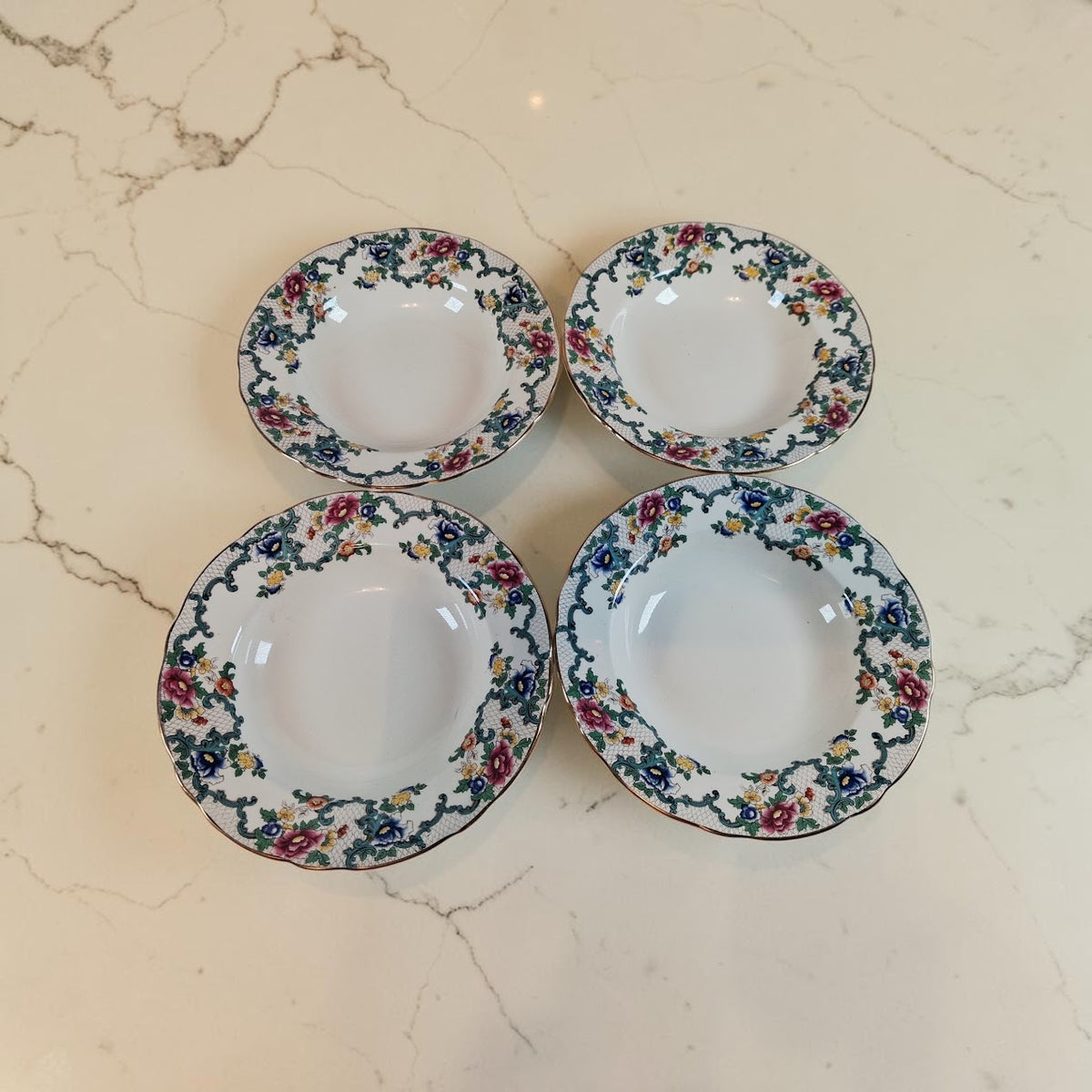 Vintage Royal Cauldon 8 piece Dinner Set, Very Nice!!