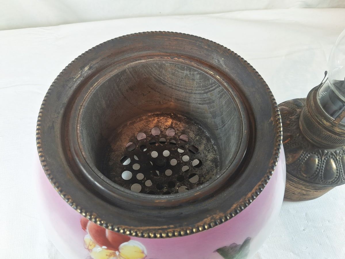 Stunning Oil Lamp by Royal Pume & Atwood from the 1800's