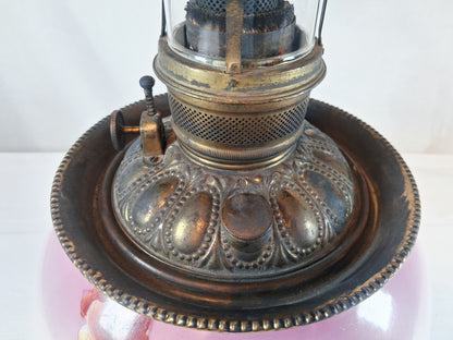 Stunning Oil Lamp by Royal Pume & Atwood from the 1800's
