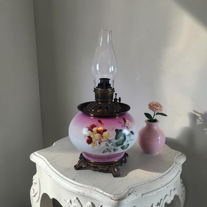 Stunning Oil Lamp by Royal Pume & Atwood from the 1800's