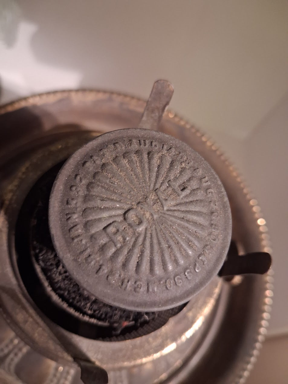 Stunning Oil Lamp by Royal Pume & Atwood from the 1800's