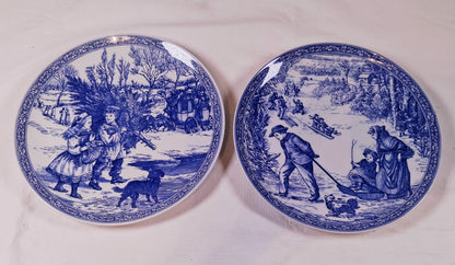 Spode Christmas Plates Set of 2