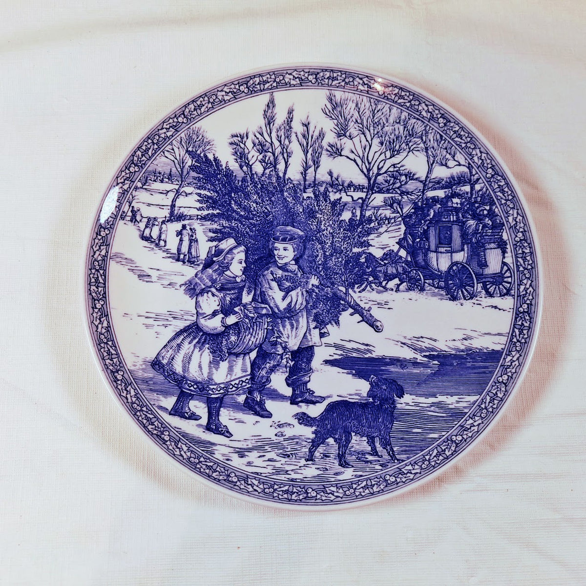Spode Christmas Plates Set of 2