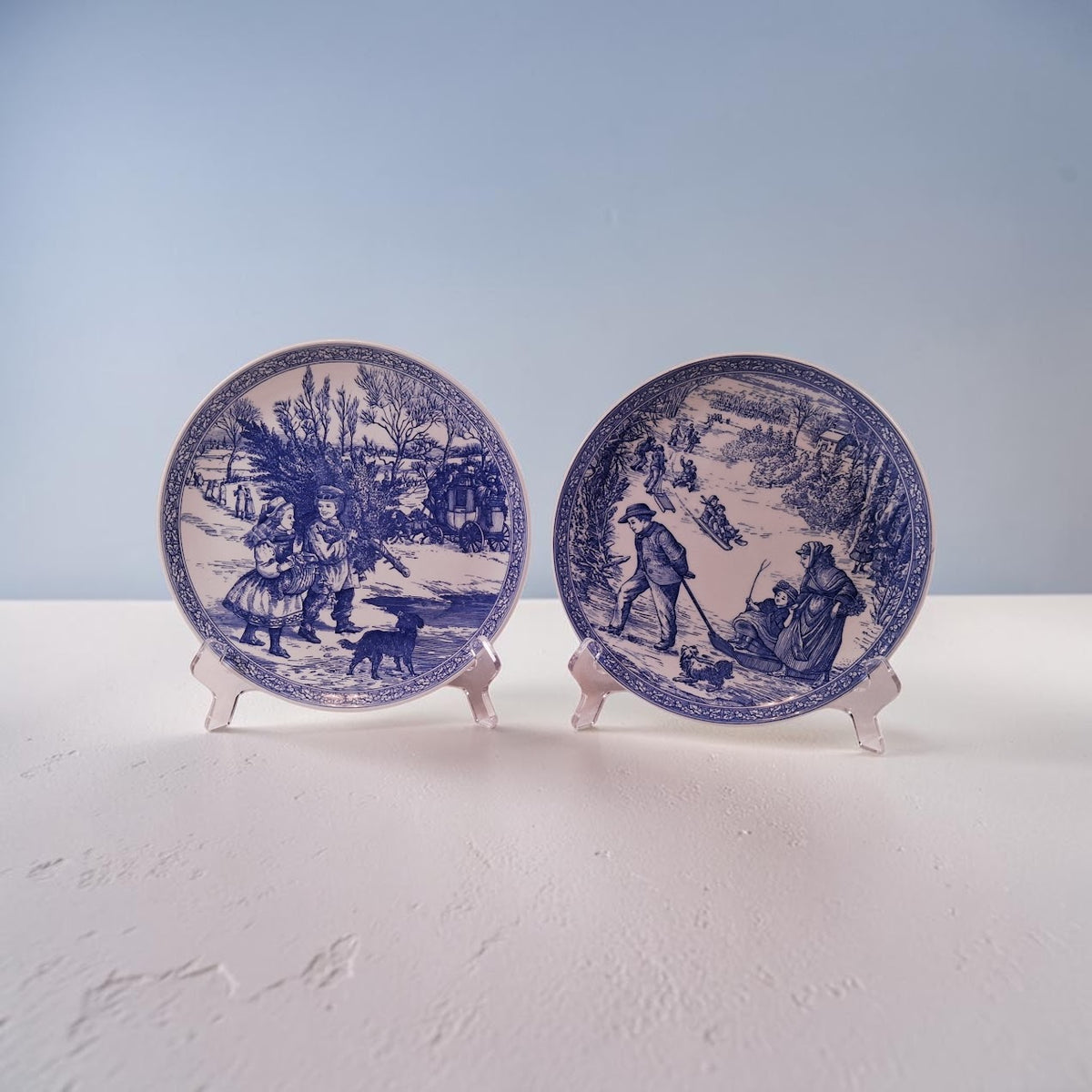 Spode Christmas Plates Set of 2