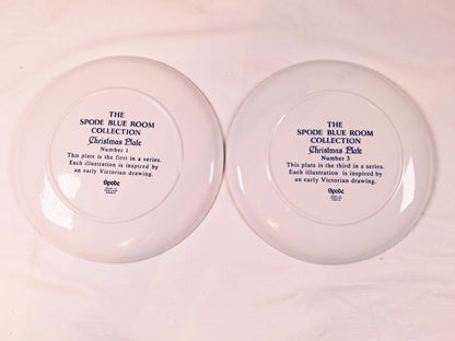 Spode Christmas Plates Set of 2
