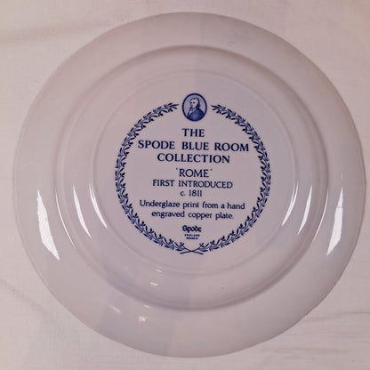 Spode Blue Room Plate in the "Rome" Pattern