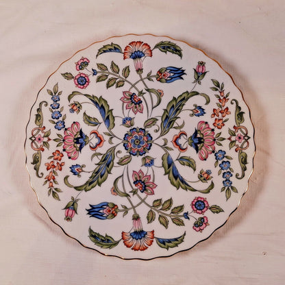 Andrea by Sadek Beautiful Floral Plate