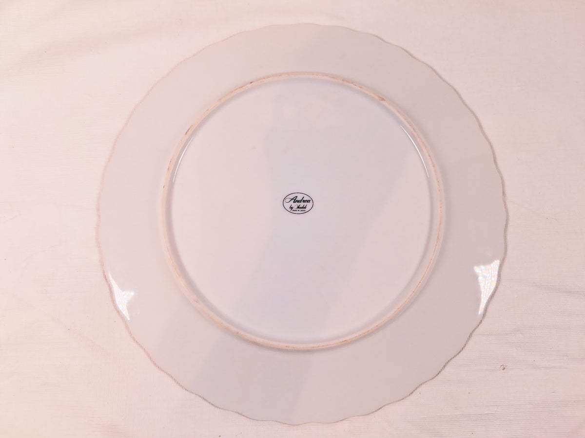 Andrea by Sadek Beautiful Floral Plate