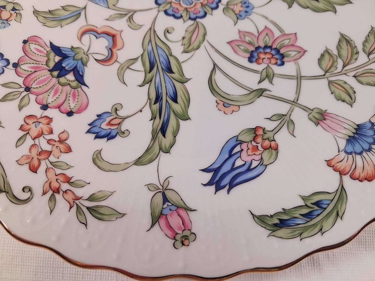Andrea by Sadek Beautiful Floral Plate