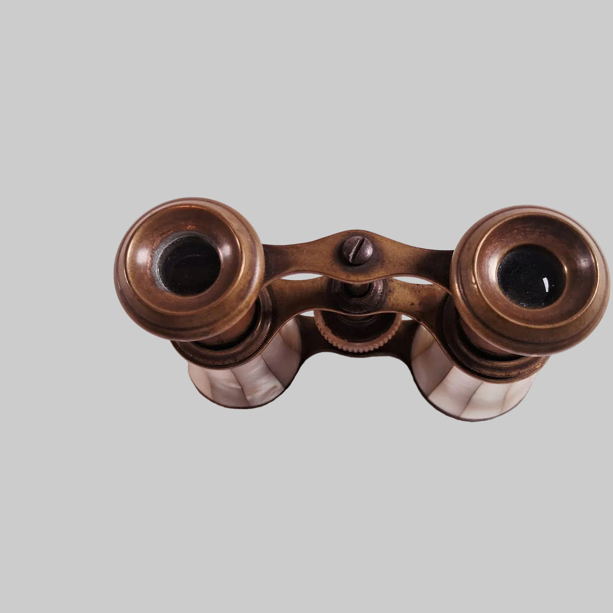 Antique Brass & Mother of Pearl Opera Glasses