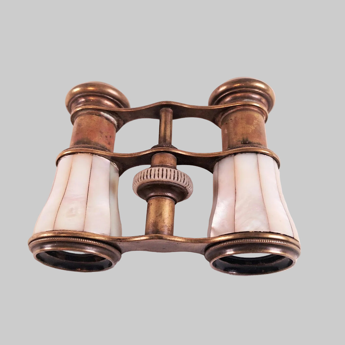 Antique Brass & Mother of Pearl Opera Glasses