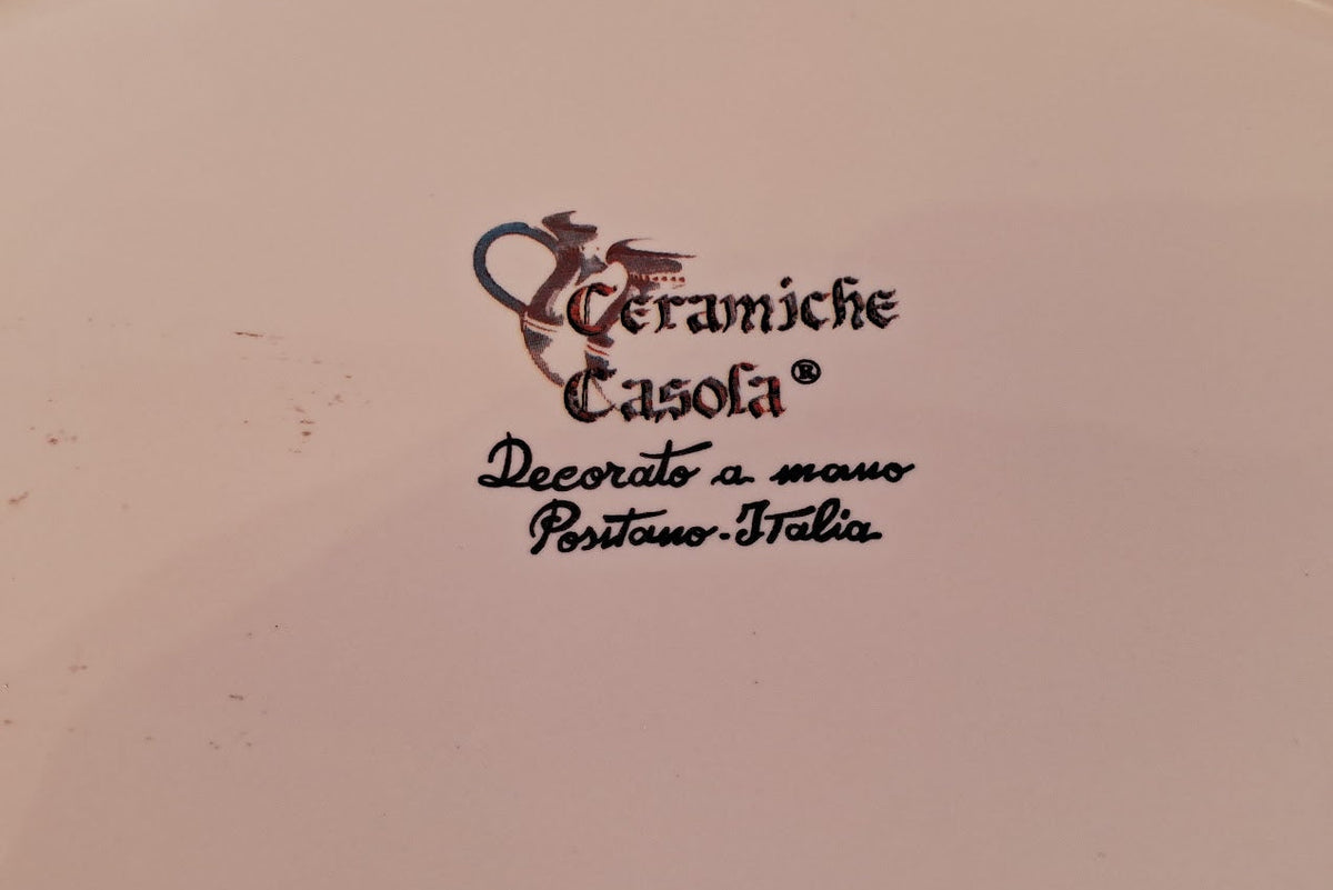 Authentice Ceramiche Casola Italian Ceramic Platter