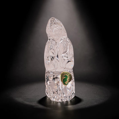 Vintage Waterford Crystal Kneeling Mary, From the "Nativity Collection"