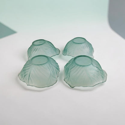Dalzell Viking Cabbage Leaf Salad Bowl Set of 5, Rare Find and Excellent!!