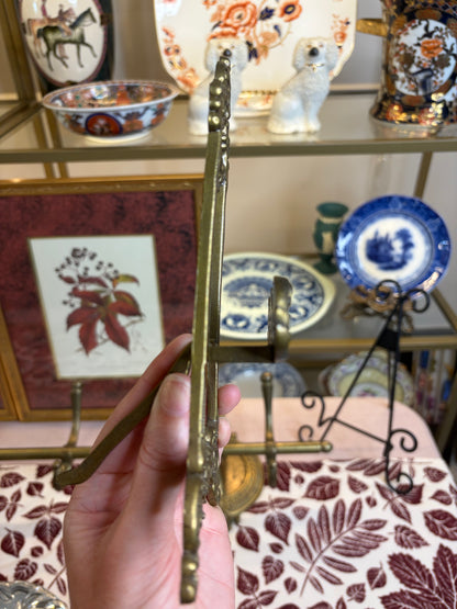 Reserved! Brass easel!