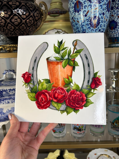 Mint Julep Derby trivet! 5 available, sold separately!