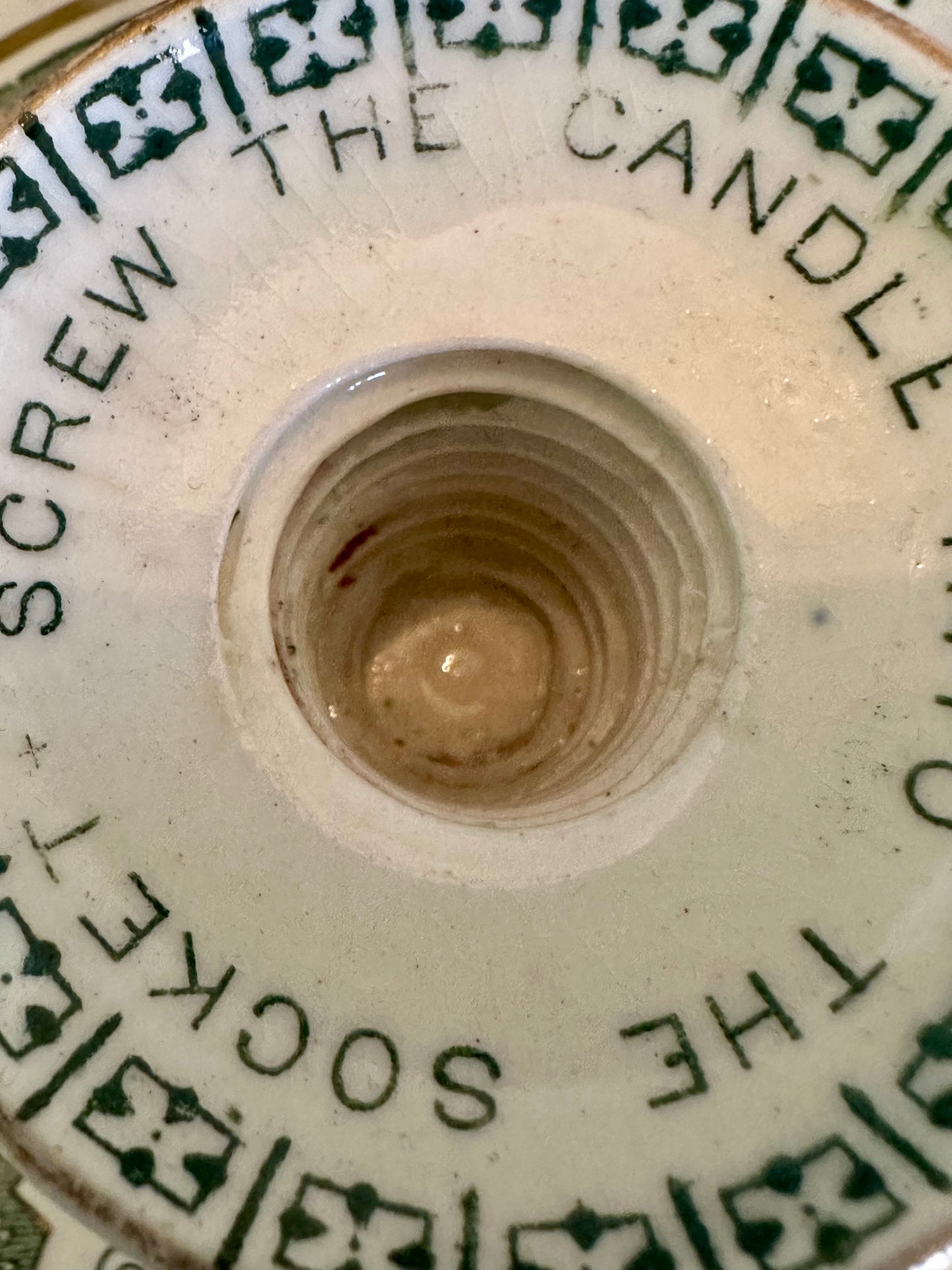 Antique Wedgwood Aesthetic Movement Chamberstick, c.1886