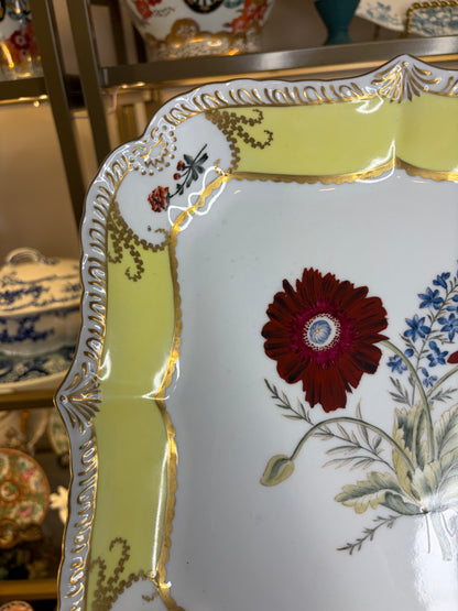 Beautiful Chelsea House floral platter!