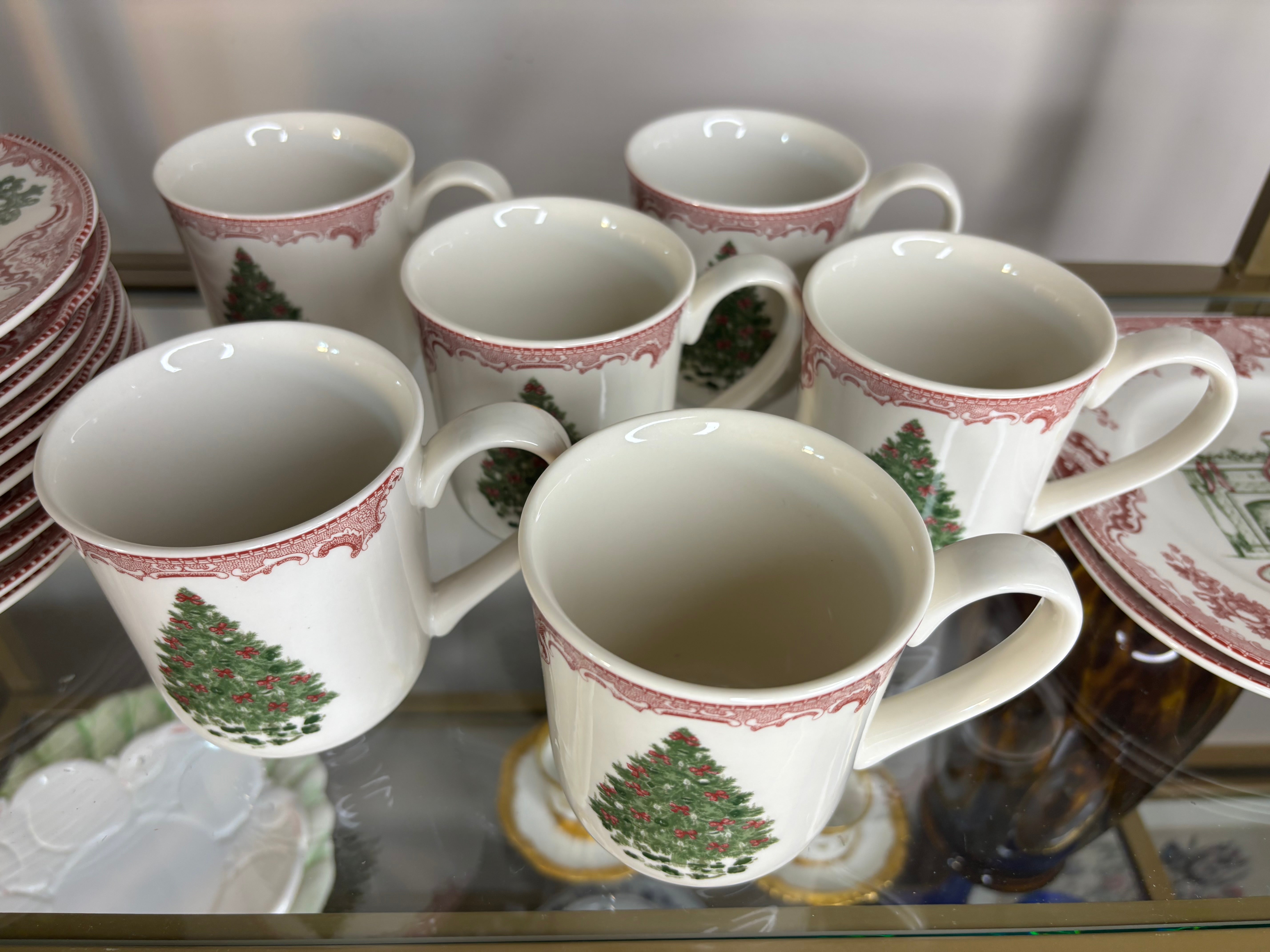 Johnson Bros. Old Britain Castles mugs set of 6! – Lillian Grey