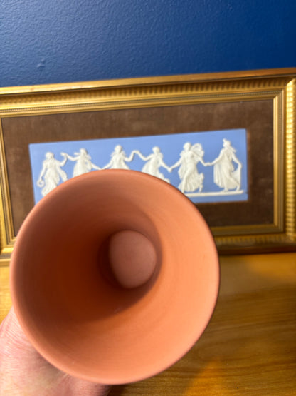 Wedgwood Jasperware terracotta vase!