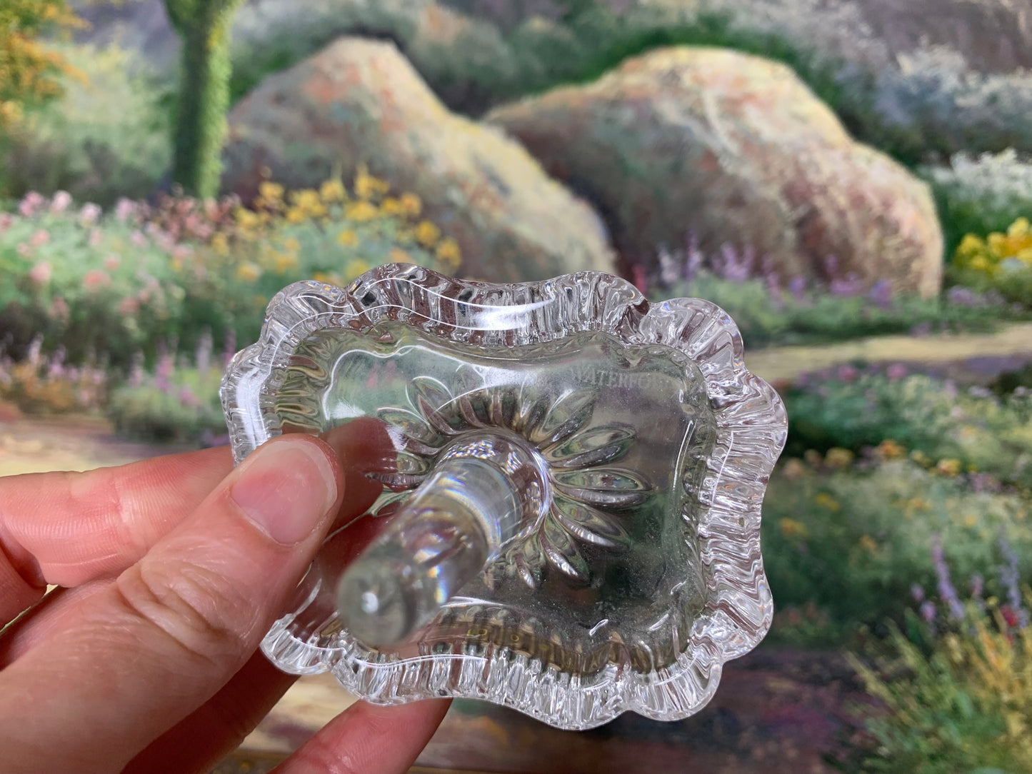 Waterford Crystal ring holder - Excellent condition!