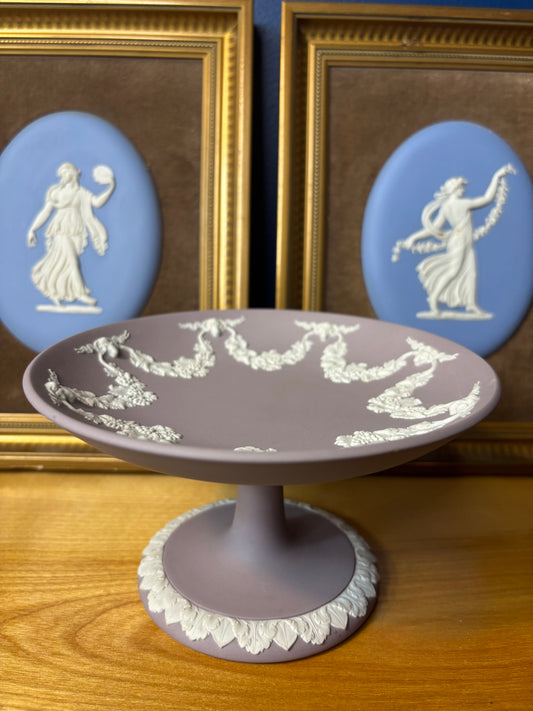 Wedgwood Jasperware Lilac compote!