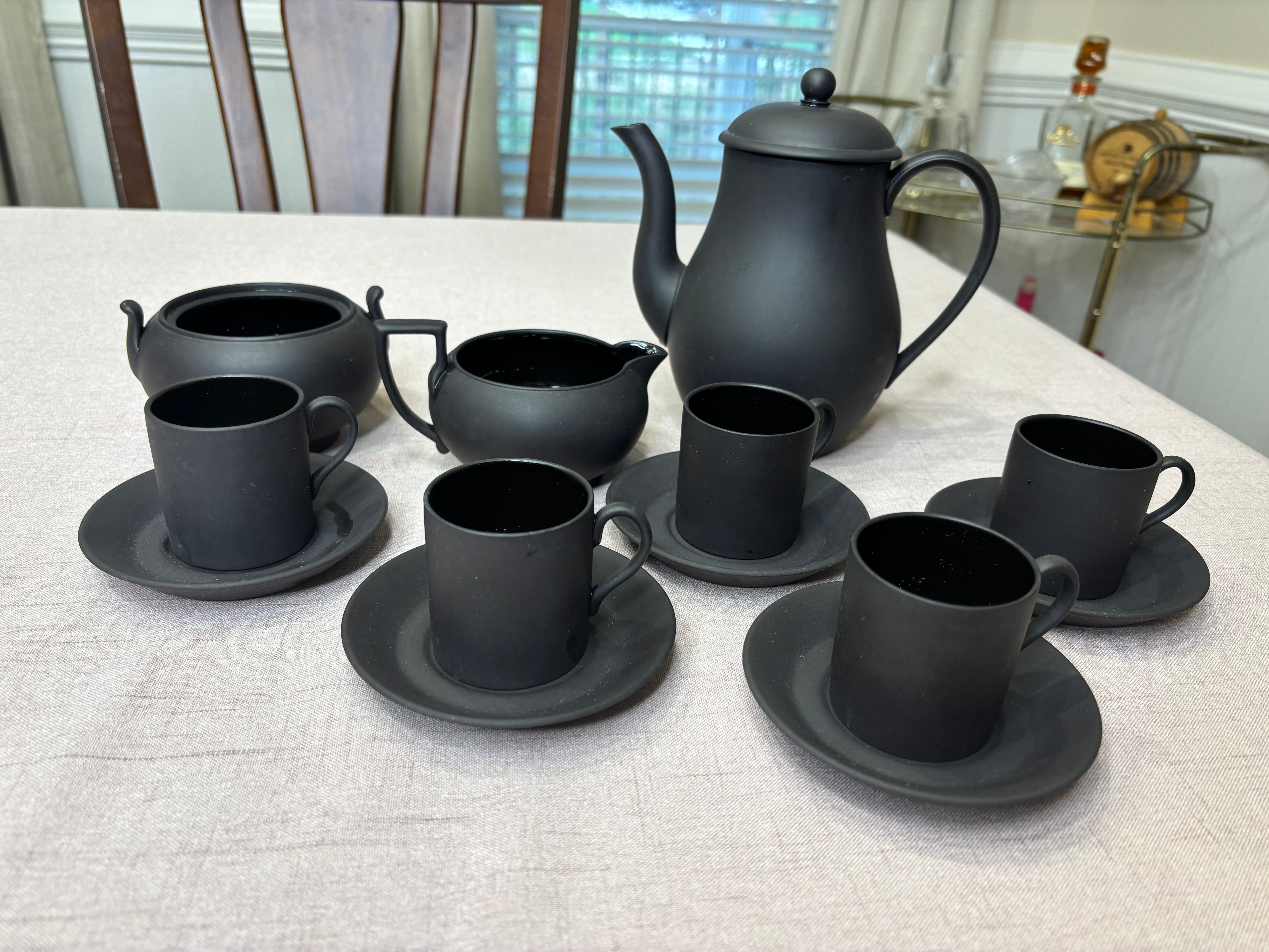 Stunning Wedgwood Basalt Tea Set! – Lillian Grey