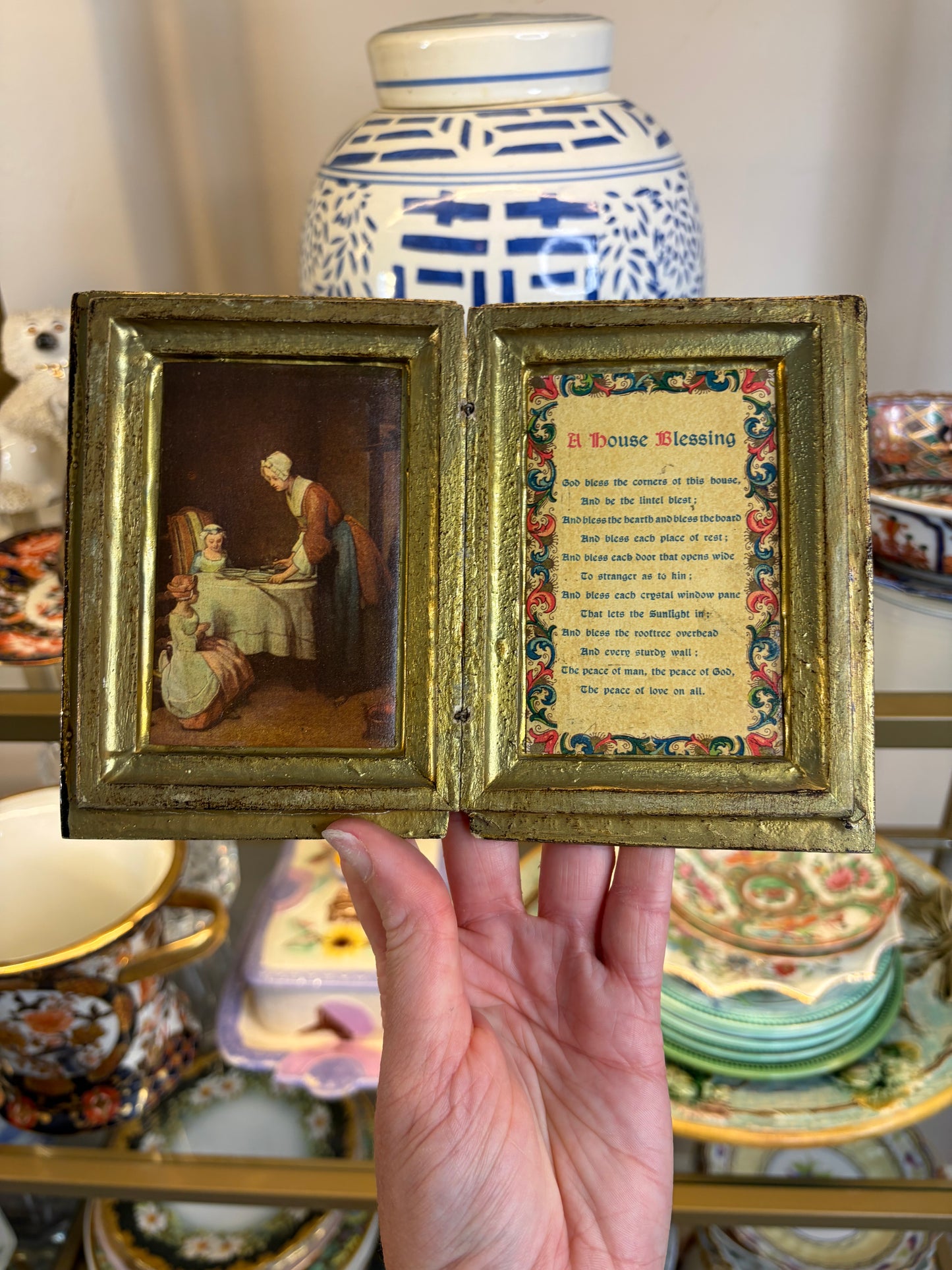 Lovely  Florentine house blessing!