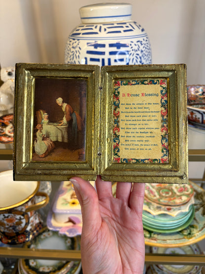 Lovely  Florentine house blessing!