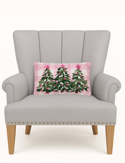 Whimsy Christmas Tree Hook Pillow