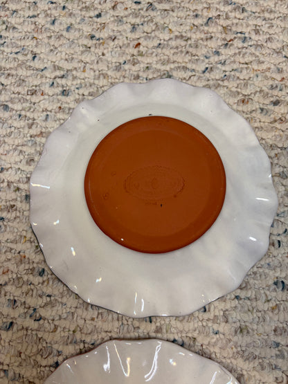 Mackenzie-Childs King Ferry fluted salad plate!