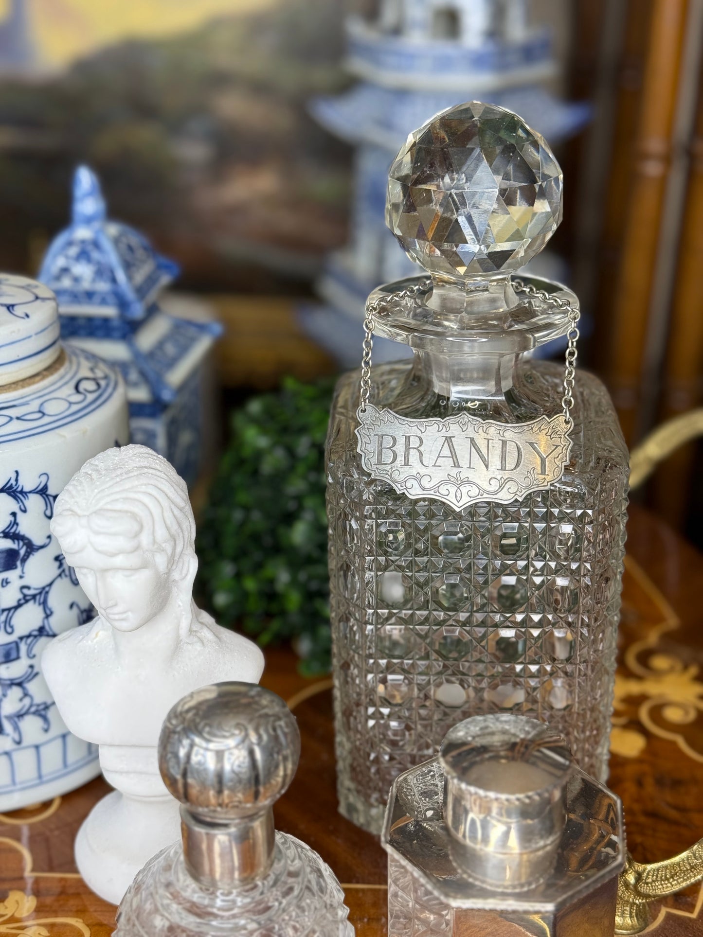 STEIFF Pewter Liquor Tags: Sold Separately