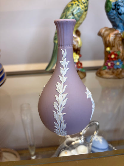 Lovely lilac Wedgwood bud vase!