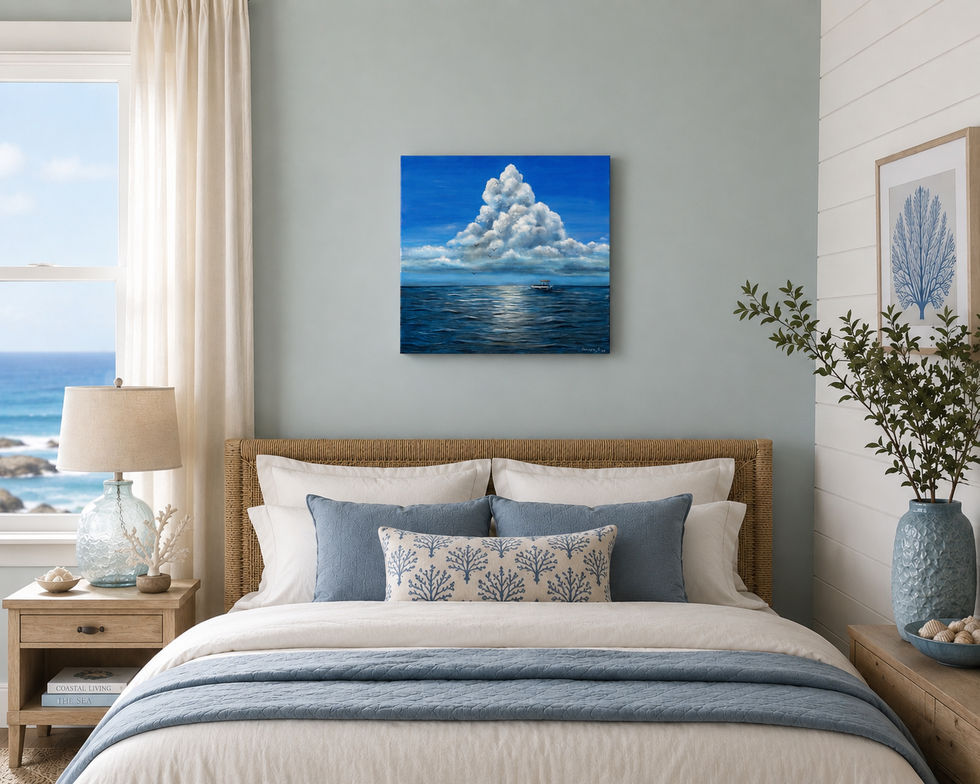 Sea lover original seascape painting 20x24”