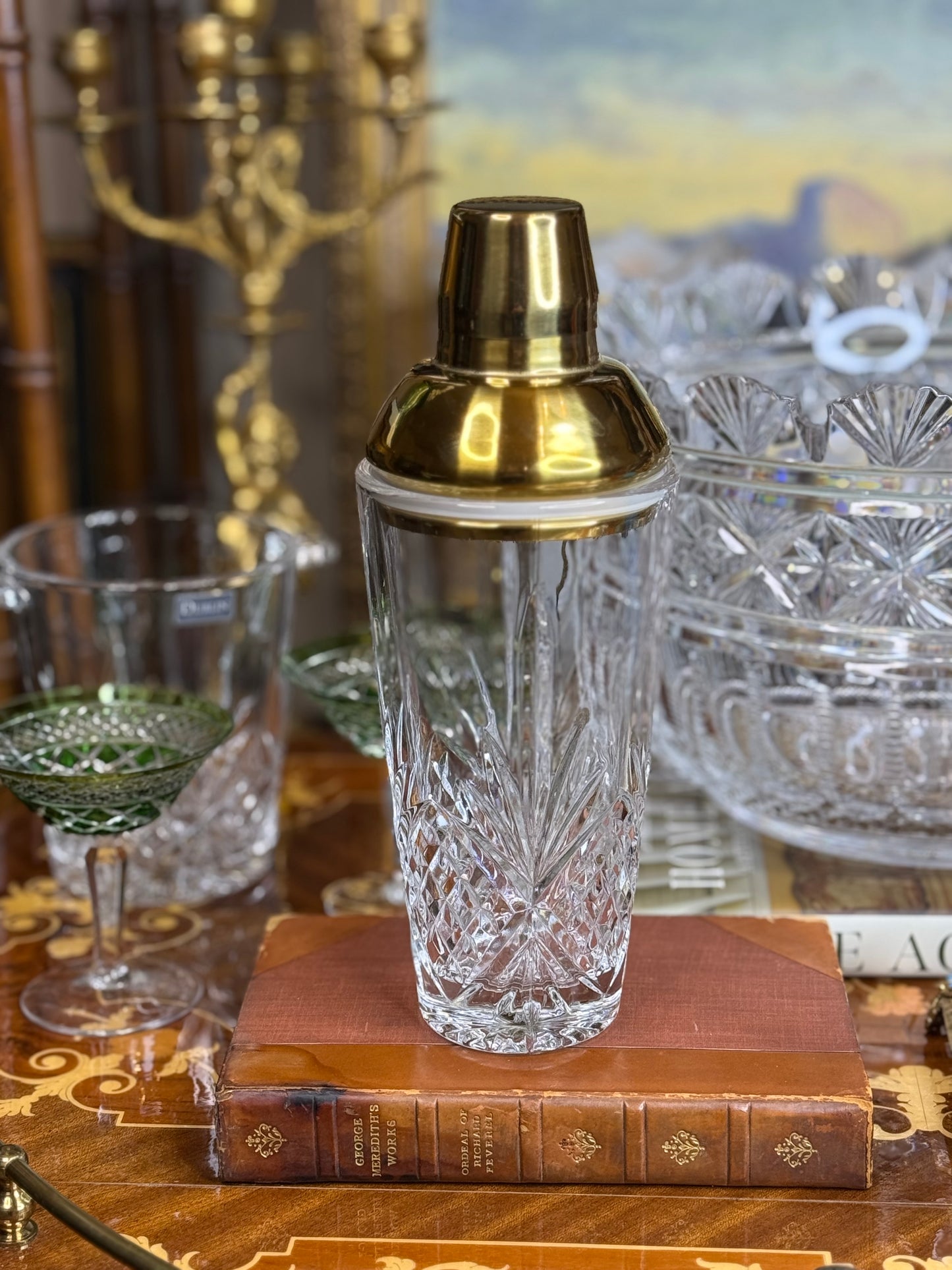 Irish Cut Crystal | 22oz Martini Shaker