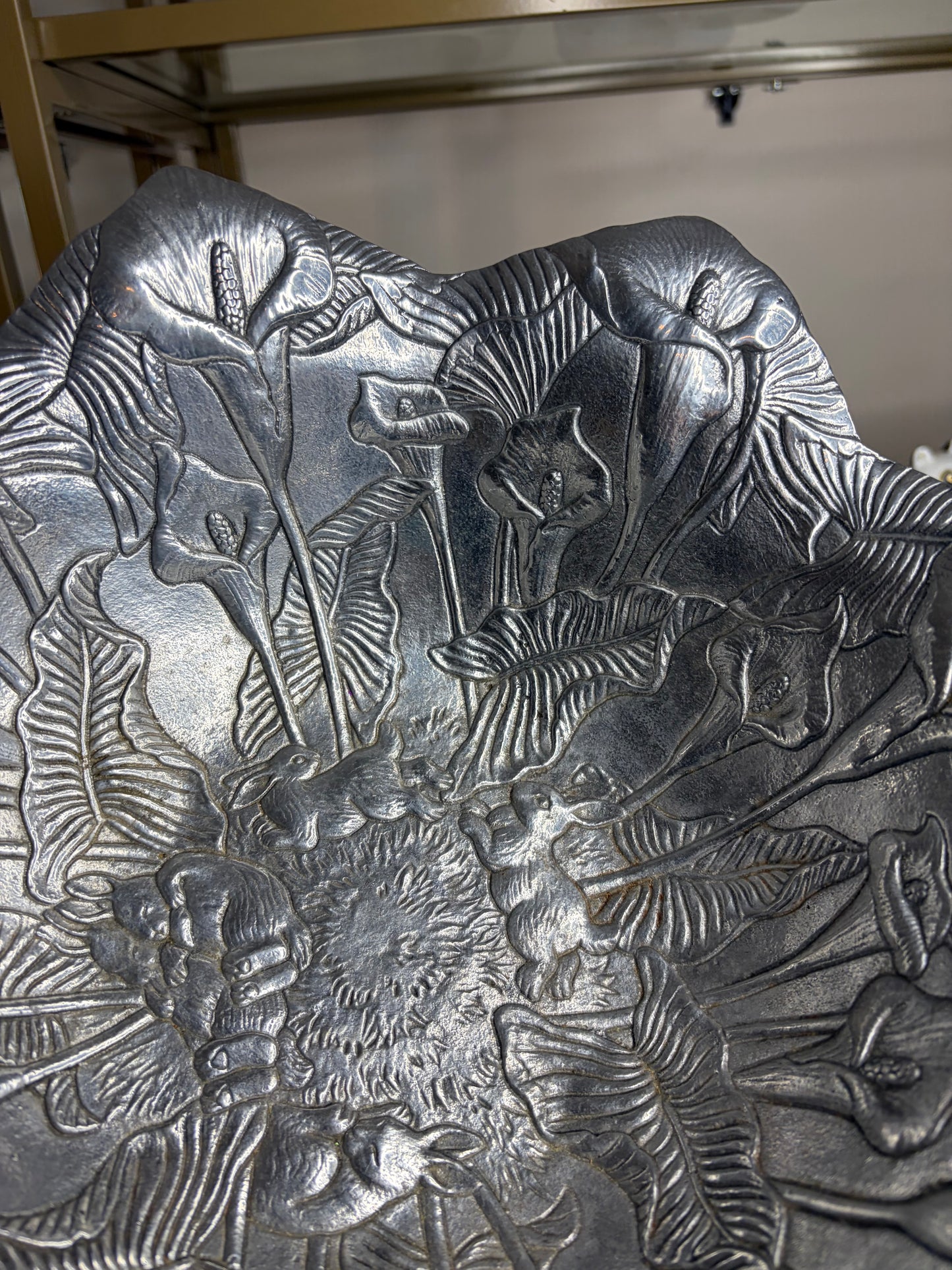 Lovely Arthur Court bunny bowl!