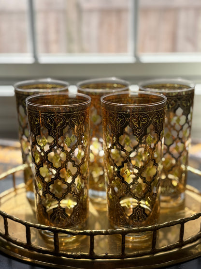 Set (8) Culver “Valencia” Tumblers