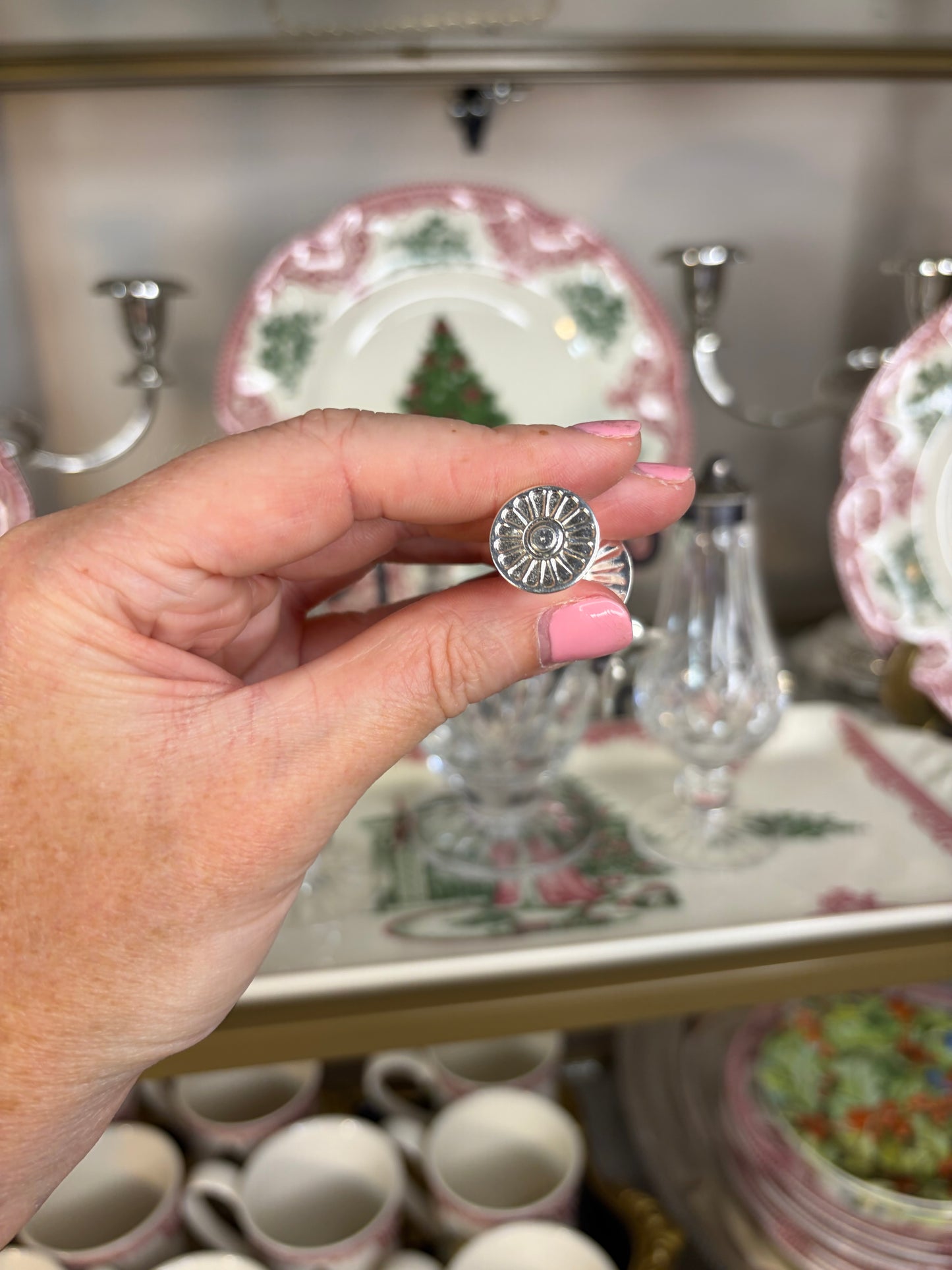 Silverplated mechanical tongs perfect for sugar cubes, olives, ice, etc!