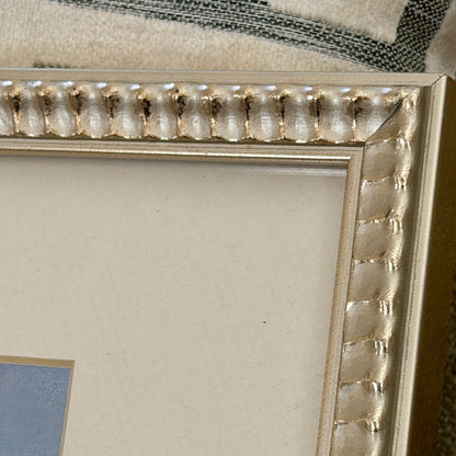 Custom framed color lithograph audubon print of lighthouse by Walt Matthews