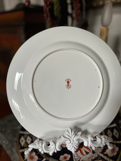 Regal English Royal Crown Derby for Tiffany & Co Imari Dinner Plates 10 1/2” - Set Of 4